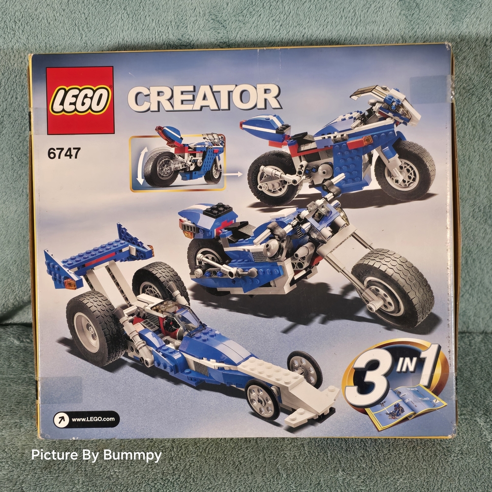 NIB LEGO Creator Race Rider (set 6747). - Picture 2 of 11